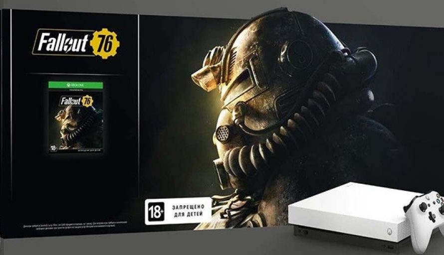 Fallout 76 дарят тем, кто купит Xbox One X с Fallout 76 в комплекте