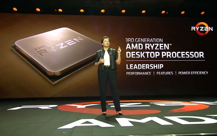 AMD показала прототип Ryzen 3000 на архитектуре Zen 2: восемь ядер и +15% к производительности»