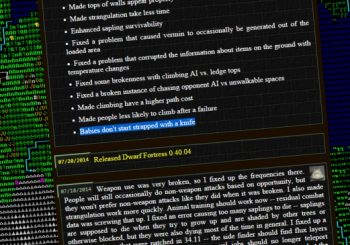 Самые смешные обновления Dwarf Fortress