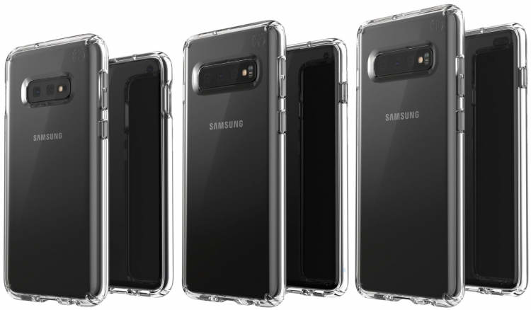 Фото дня: все три модели Samsung Galaxy S10 на качественной визуализации»