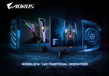 AORUS AD27QD — первый в мире тактический игровой монитор от GIGABYTE"