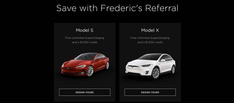 Tesla прекращает реферальную программу»