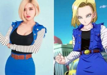 Замечательный косплей Dragon Ball Android 18 от ди-джея