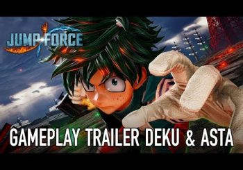 Видео: бои Деку и Астера на раскалённом острове в Jump Force