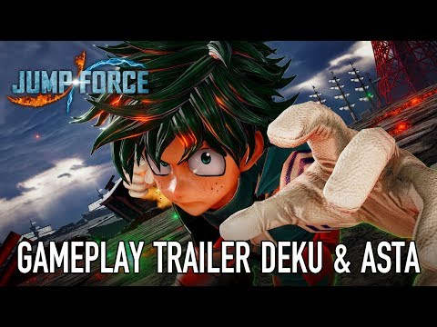 Видео: бои Деку и Астера на раскалённом острове в Jump Force