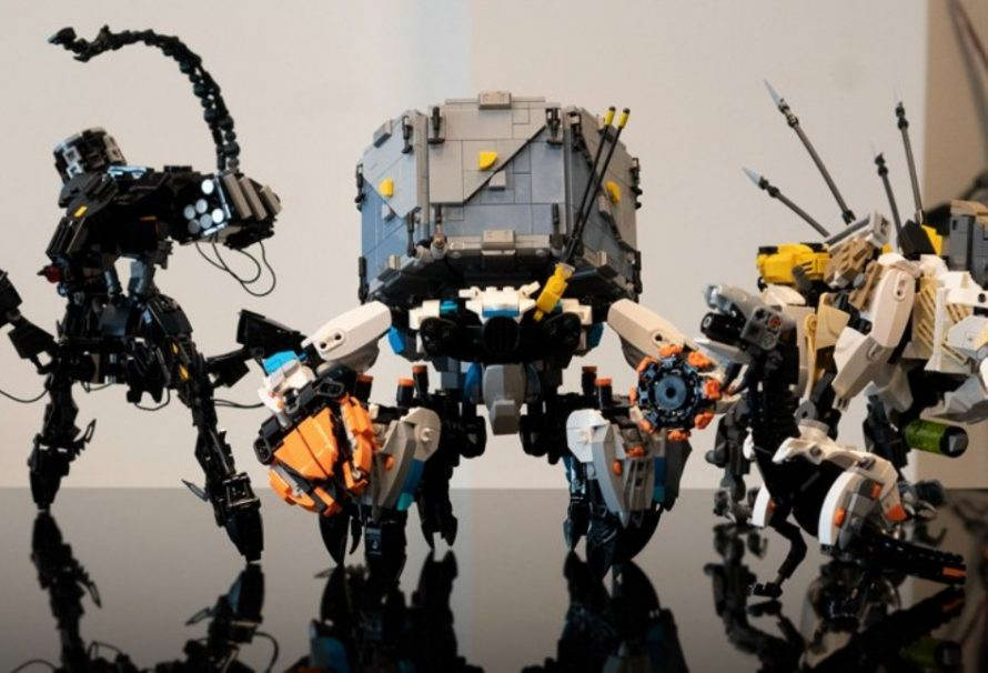 Фанат Horizon Zero Dawn собрал модели рободинозавров из LEGO