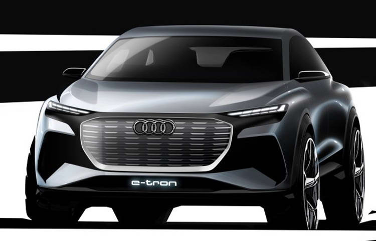 Электрокар Audi Q4 e-tron выйдет не ранее конца 2020 года»