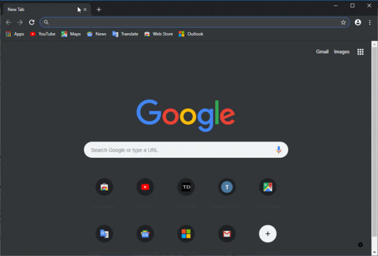 Вышла первая версия Google Chrome с тёмной темой»