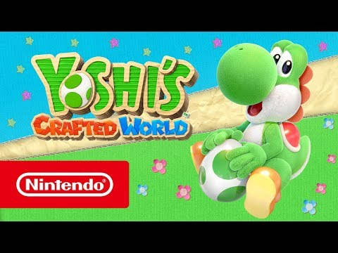 Трейлер к запуску «картонного» платформера Yoshi’s Crafted World на Nintendo Switch