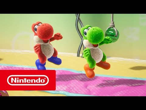 Новый трейлер Yoshi’s Crafted World демонстрирует все особенности милого платформера