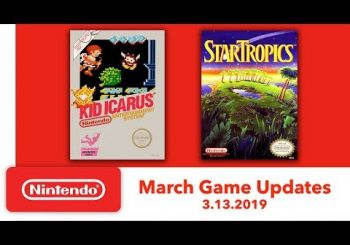 Kid Icarus и StarTropics станут доступны подписчикам Nintendo Switch Online 13 марта