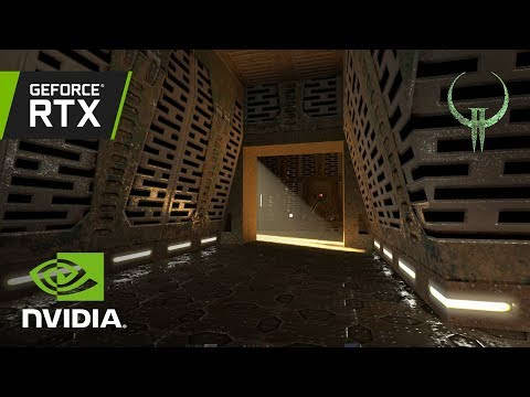 Видео: NVIDIA показала свою версию Quake II RTX в сверхширокоформатном режиме»