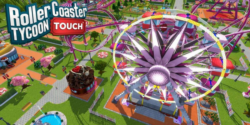 Для RollerCoaster Tycoon Touch вышло крупное обновление: дружить стало проще + 999 уровней