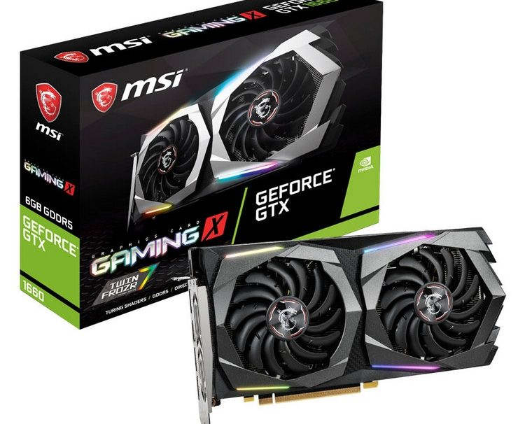 MSI GeForce GTX 1650 Gaming X упоминается в базе ЕЭК»