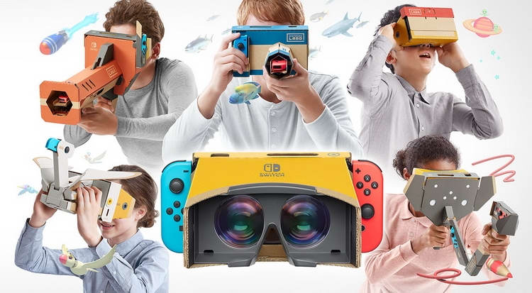 Nintendo анонсировала VR-набор в серии аксессуаров Labo