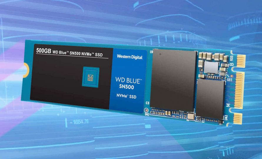 Недорогие, но быстрые NVMe SSD WD Blue SN500