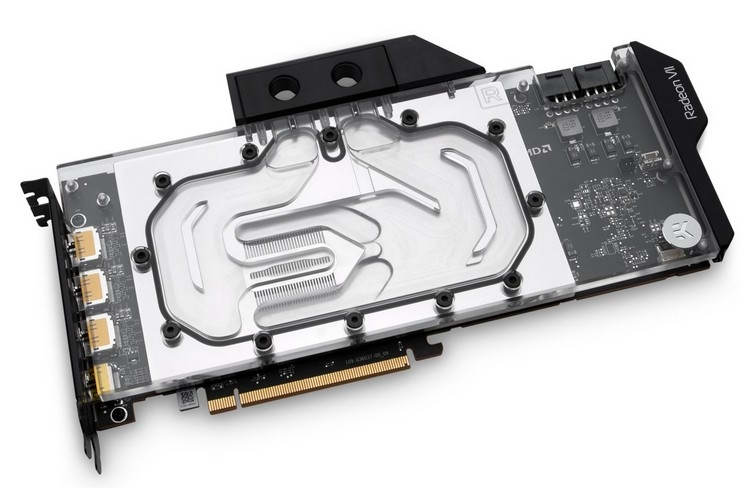 EK Water Blocks выпустила водоблок полного покрытия для видеокарты Radeon VII»