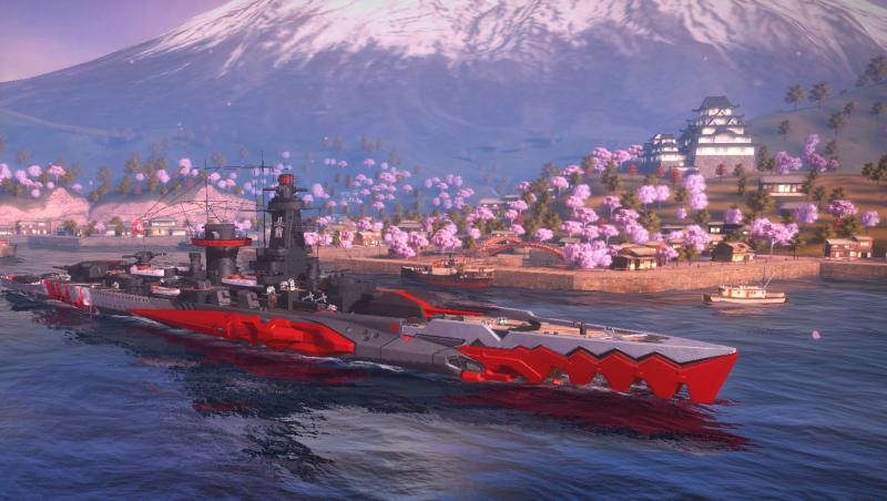 В World of Warships Blitz появились корабли из Azur Lane