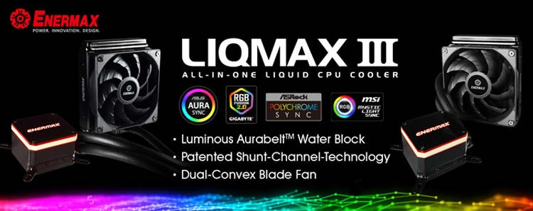 СЖО Enermax Liqmax III оснащена радиатором формата 120 мм»