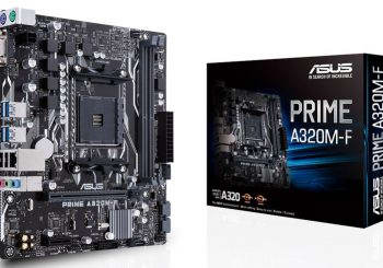 Плата ASUS Prime A320M-F позволяет создать компактный ПК на процессоре AMD"