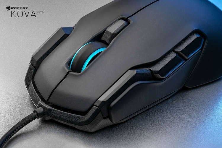 Мышь для игр Roccat Kova AIMO снабжена подсветкой и датчиком Pro-Optic R6″