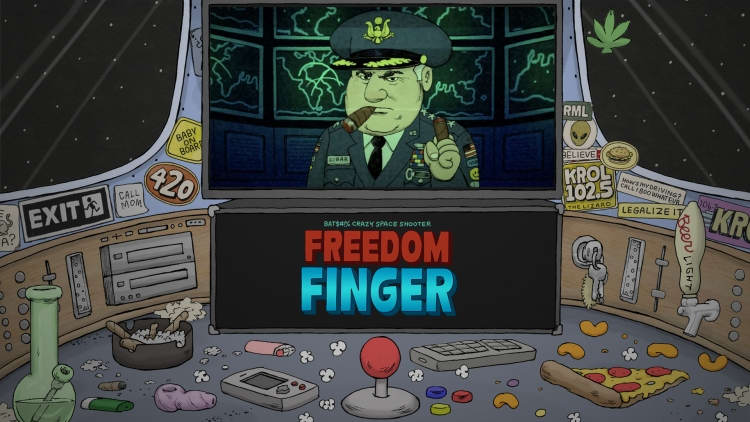 Анонсирован музыкальный shoot ’em up Freedom Finger от автора м/ф «Санджей и Крейг»