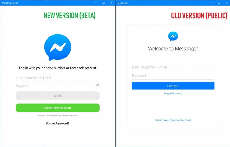 Facebook Messenger для Windows 10 получил крупное обновление»