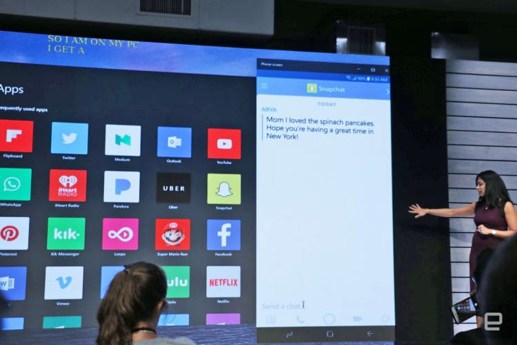 Windows 10 научили «зеркалировать» экран смартфона на ПК»