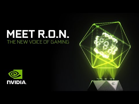 Видео: NVIDIA показа GeForce RTX R.O.N. — первого в мире голографического игрового помощника»