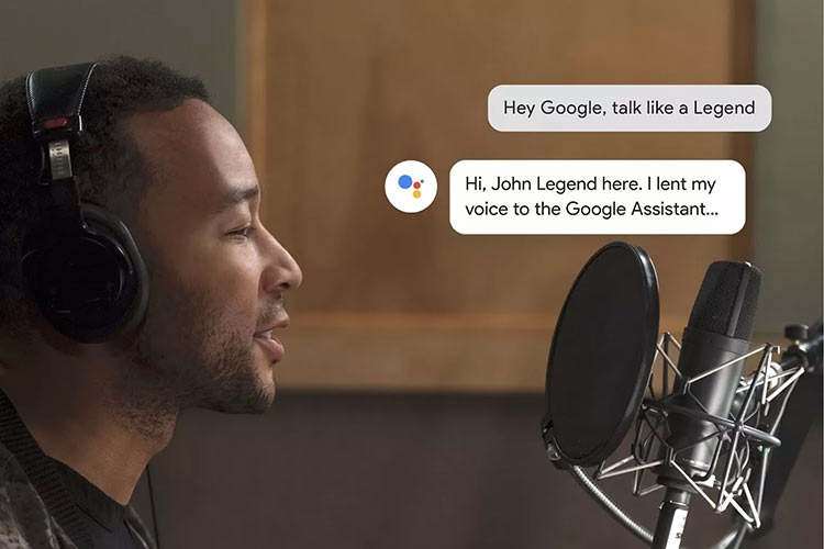 Видео: Google Assistant заговорит голосом знаменитостей, первая ласточка — Джон Ледженд»