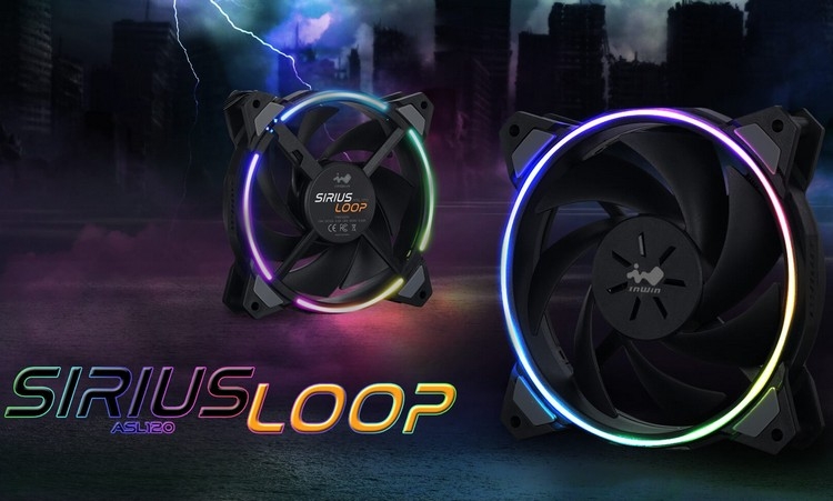 In Win выпустила корпусный вентилятор Sirius Loop ASL120 с настраиваемой RGB-подсветкой»