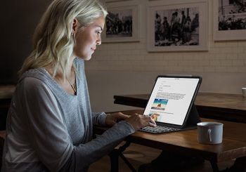 Logitech Slim Folio Pro: чехол с клавиатурой для планшетов Apple iPad Pro"