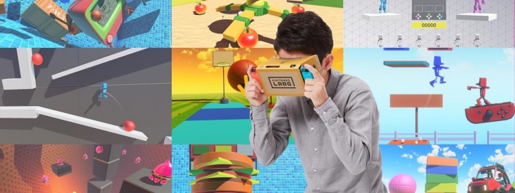 В Mario Odyssey и Breath of the Wild появится VR-окружение для набора Nintendo Labo