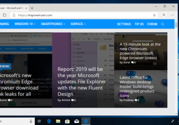 Microsoft готовится к развёртыванию Microsoft Edge для инсайдеров Windows"