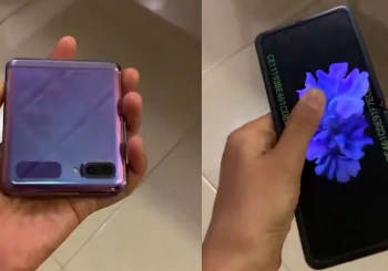 Раскладушку Samsung Galaxy Z Flip показали на видео