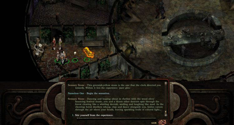 Посетить Сенсориум в Planescape: Torment