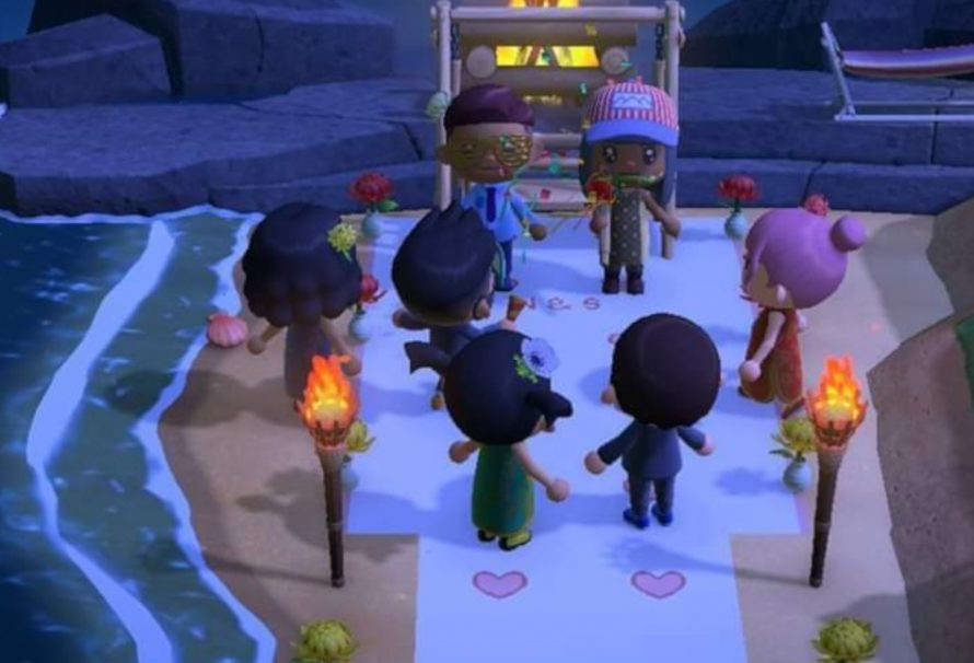 Из-за пандемии коронавируса пара из США провела свадьбу в Animal Crossing