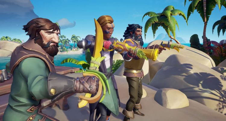 На следующей неделе в Sea of Thieves появятся костюм банана и новый квест