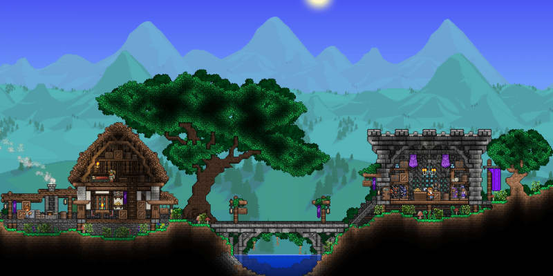 Terraria на мобильных получила полноценную поддержку контроллеров