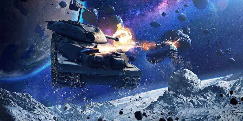 В World of Tanks Blitz появится новый режим «Гравитация»
