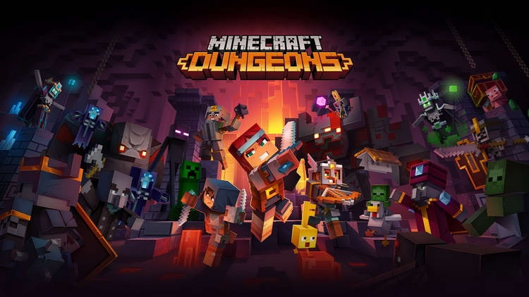 Minecraft Dungeons начиналась как проект для Nintendo 3DS