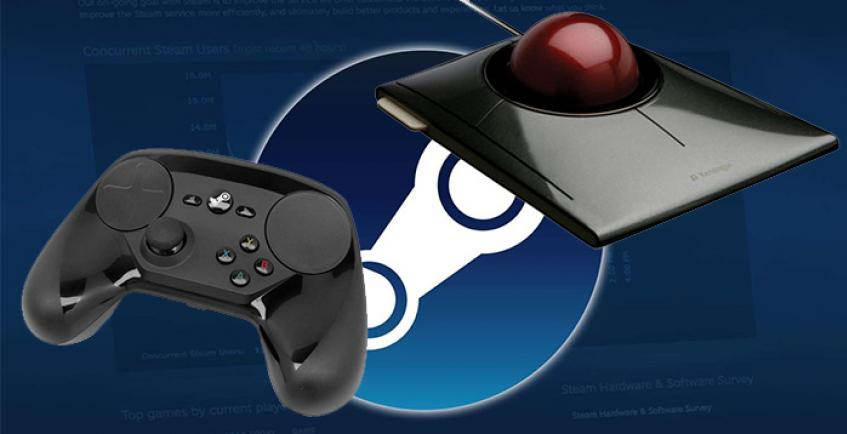 Valve патентует Steam Controller с трекболом