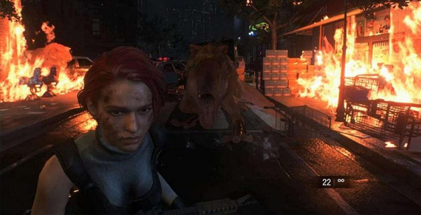 Ремейк Resident Evil 3 превратили в Dino Crisis