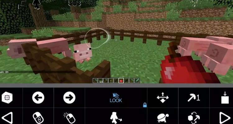 В Minecraft можно играть глазами