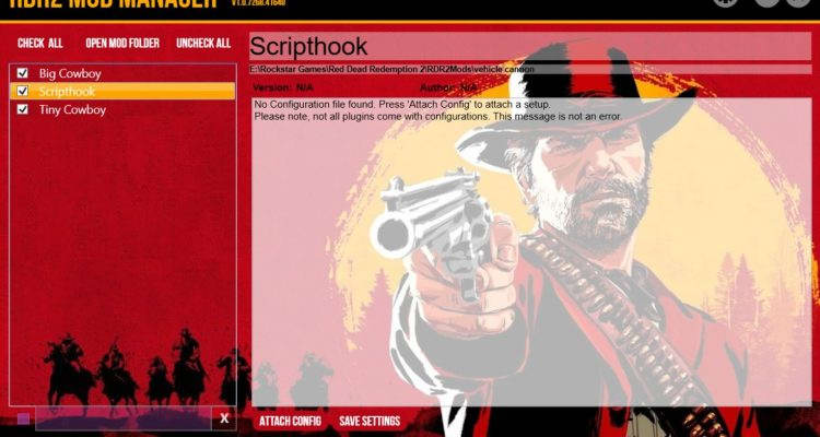 Управляйте модами для Red Dead Redemption 2 с помощью Mod Manager