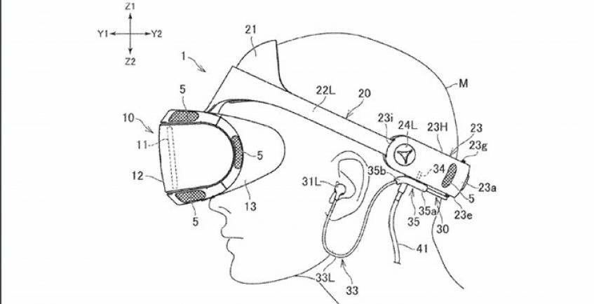 Найден патент, раскрывающий дизайн гипотетической PlayStation VR 2