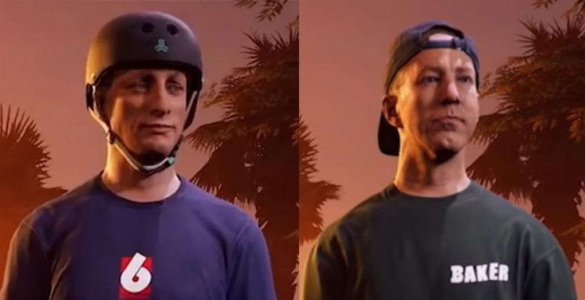 В ремейках Tony Hawk’s Pro Skater лица актёров постареют