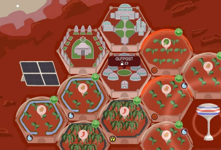 В Steam доступна бесплатная стратегия Red Planet Farming про фермерство на Марсе