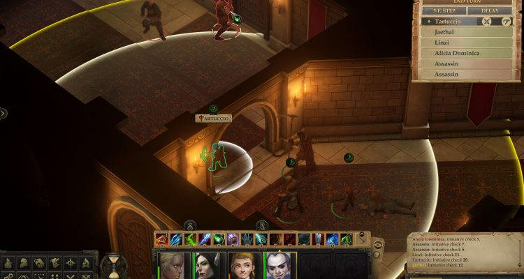 Мод позволяет сделать сражения в Pathfinder: Kingmaker пошаговыми