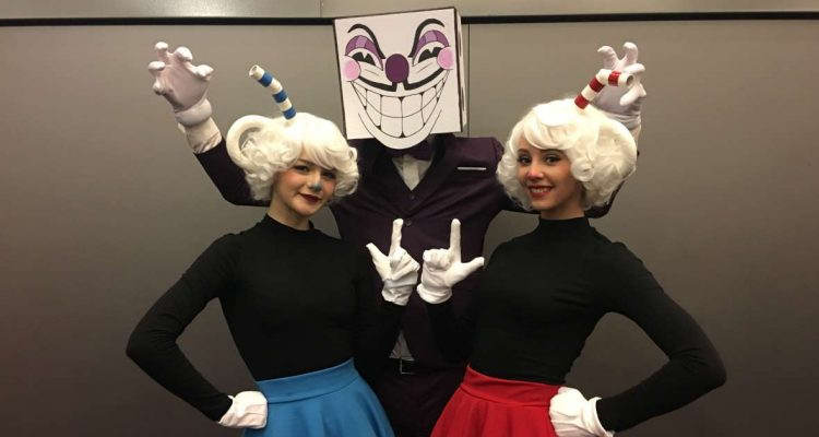 Потрясающий косплей персонажей «Cuphead» от очаровательных девушек! — «Fan Expo Vancouver 2017».